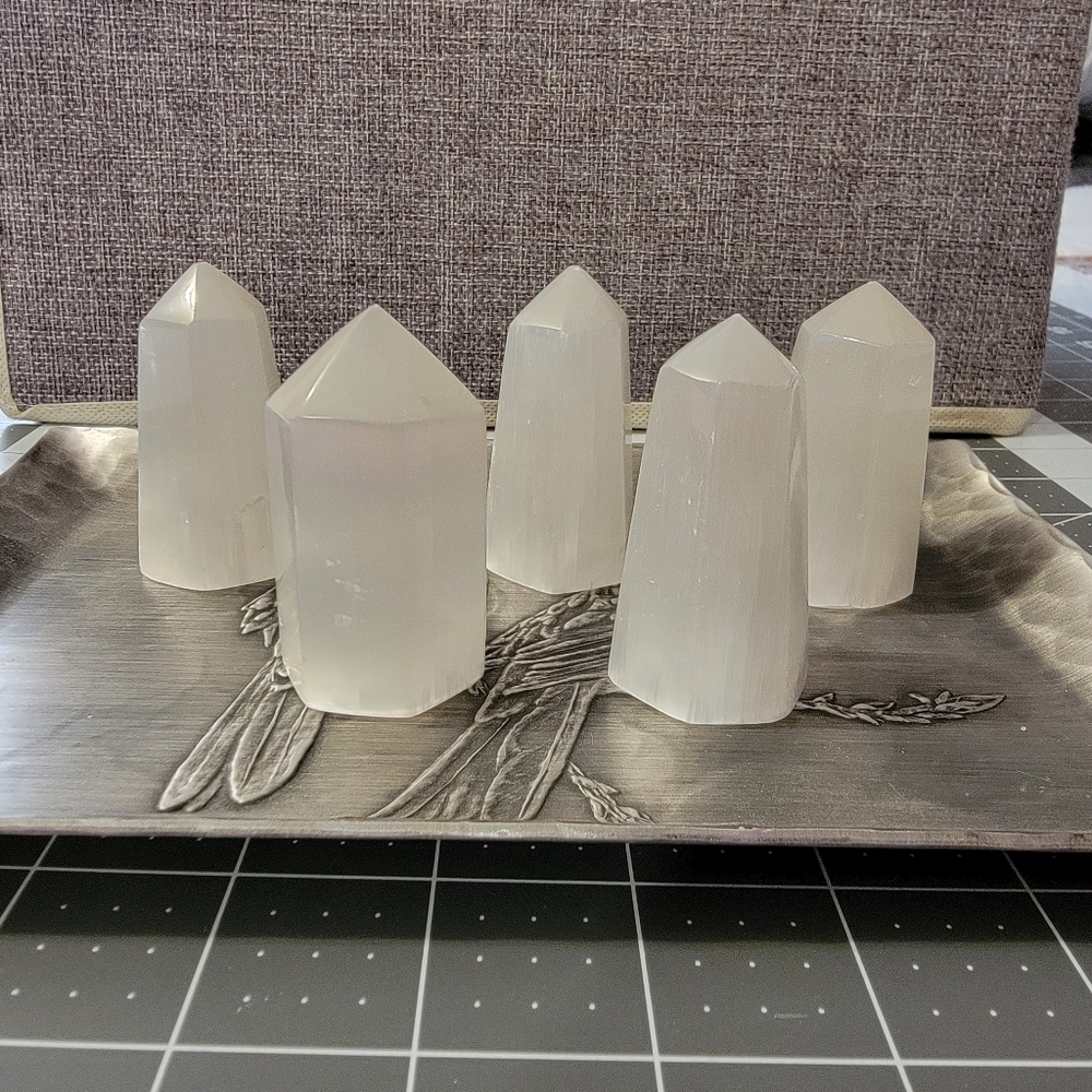 Selenite mini towers